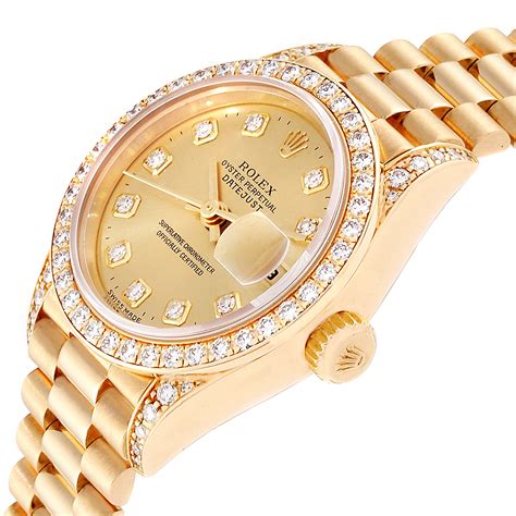 rolex woman gold|rolex gold watches for women.